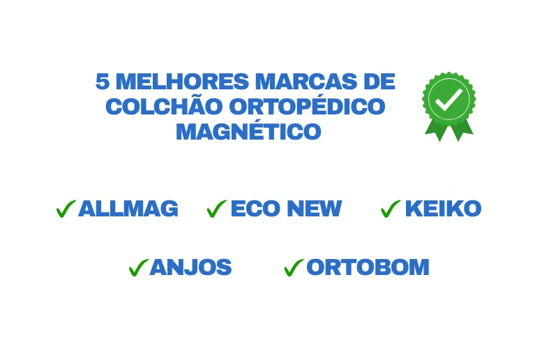 5 Melhores Marcas de Colchão Ortopédico Magnético em 2025