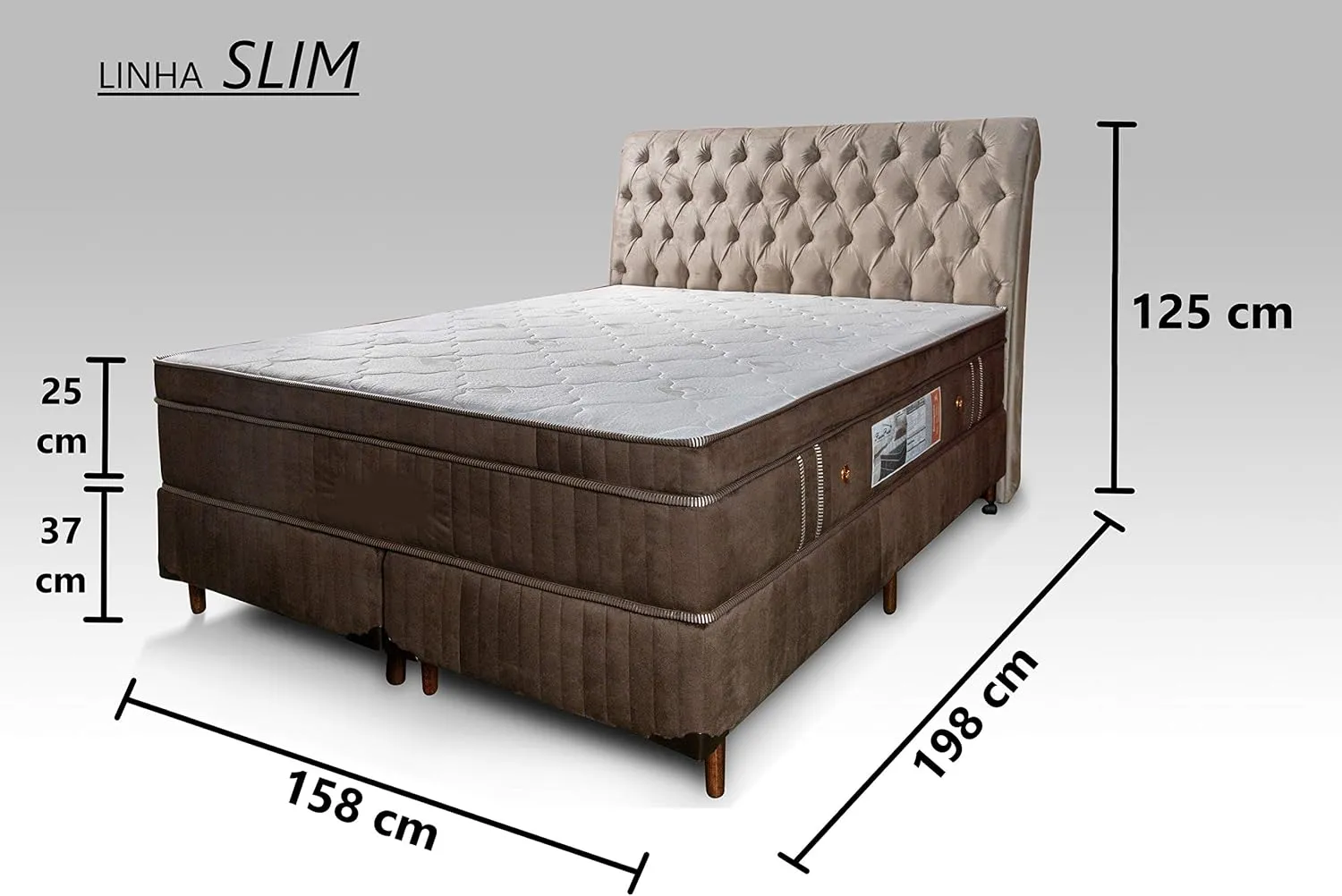 Colchão ortopedico massageador